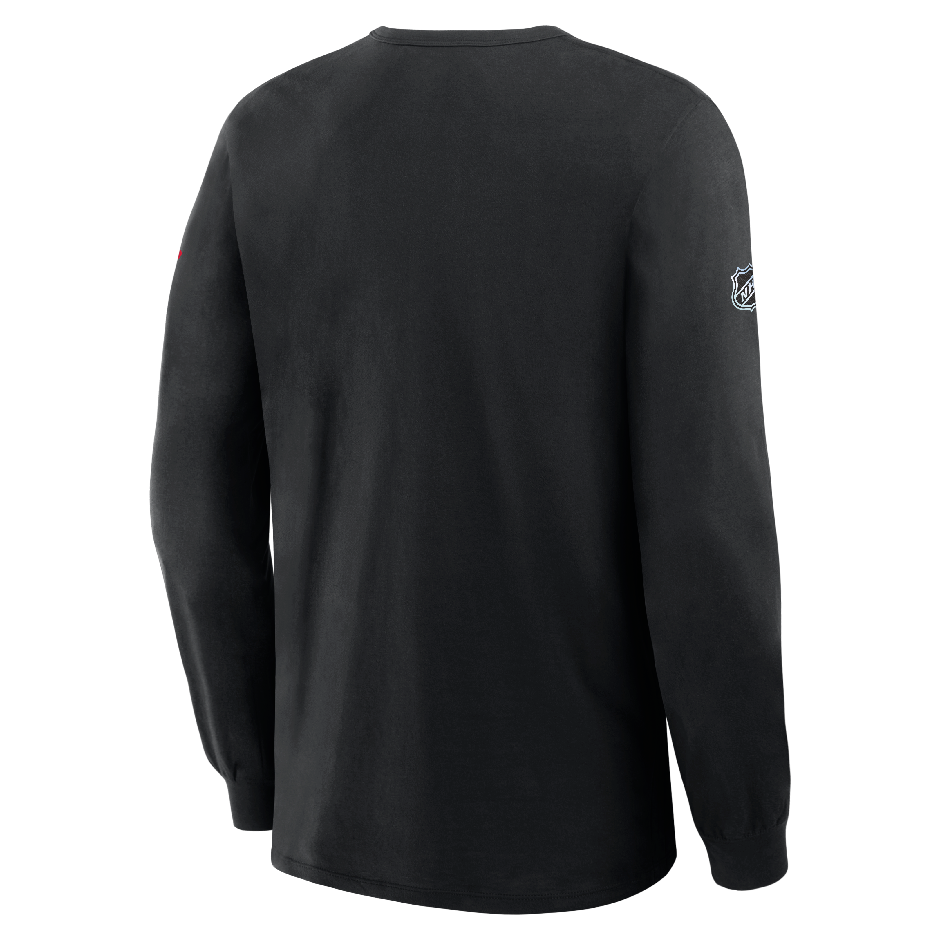 Men's Fanatics Black Ottawa Senators Authentic Pro Primary Logo Long Sleeve T-Shirt