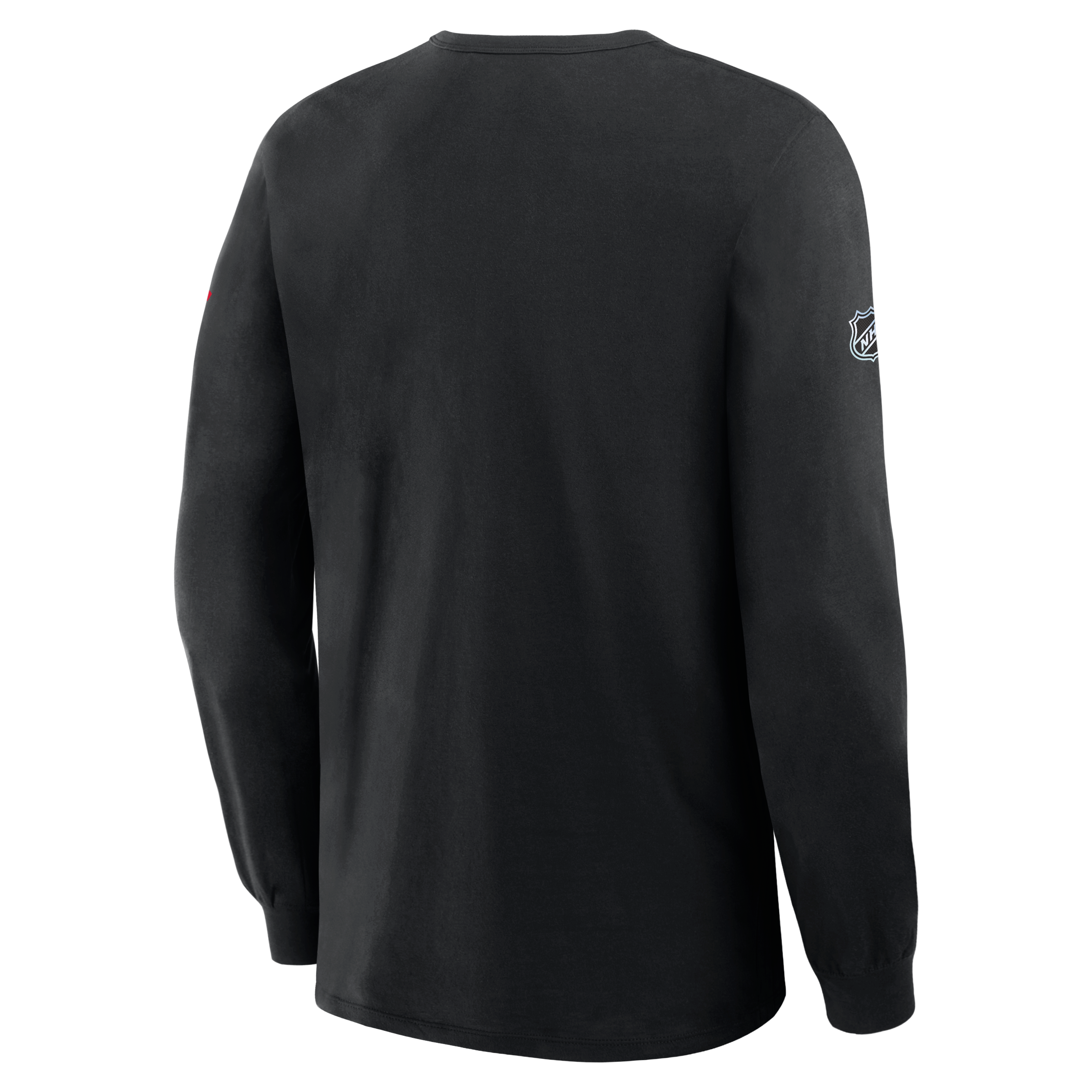 Men's Fanatics Black Ottawa Senators Authentic Pro Primary Logo Long Sleeve T-Shirt