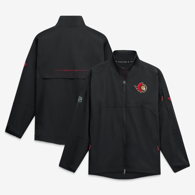 Ottawa Senators Fanatics Authentic Pro Rink Coaches Jacket - Black