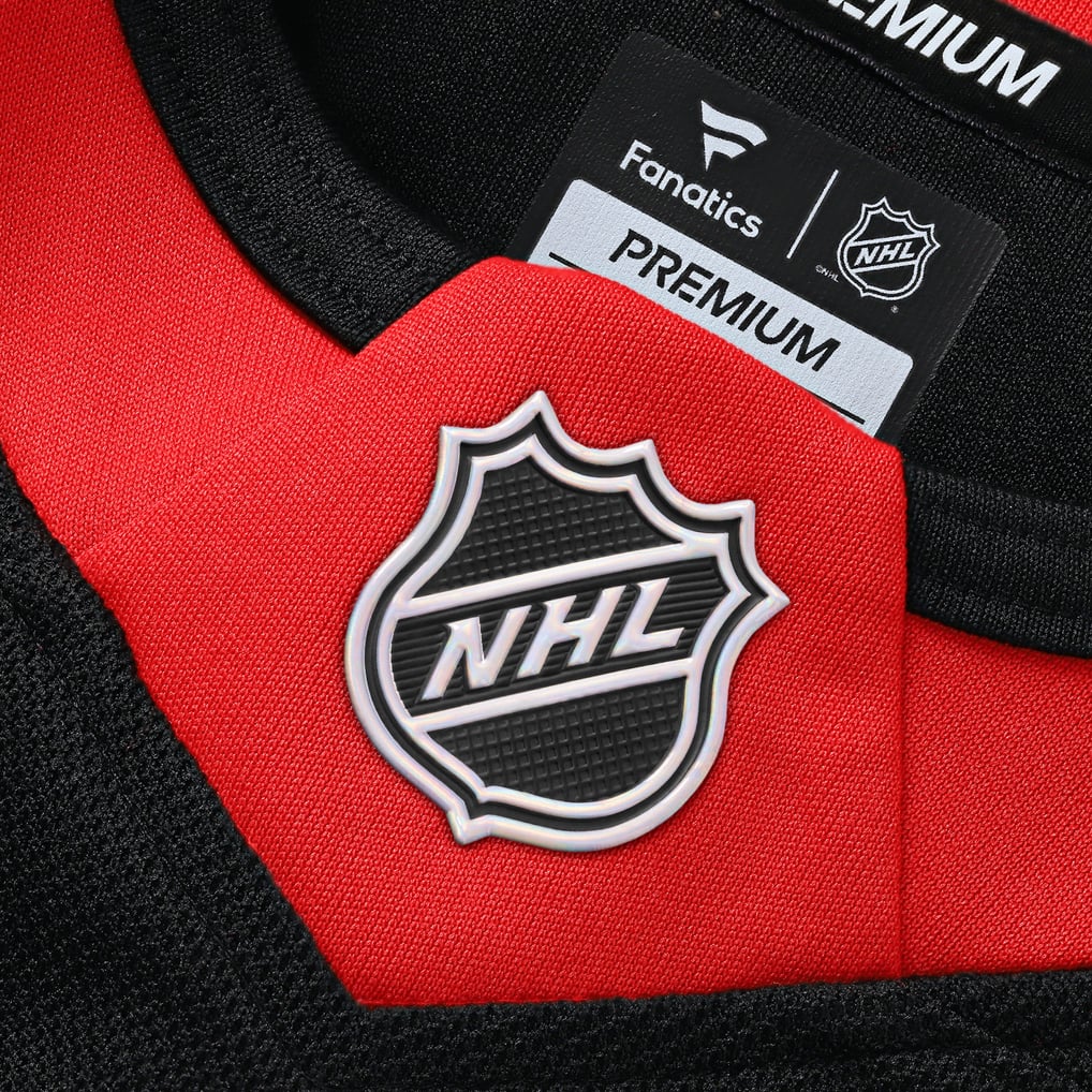 Men's Ottawa Senators Fanatics Black Home Premium Custom Jersey