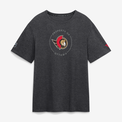 Ottawa Senators Fanatics Authentic Pro Property Of T-Shirt - Heather Charcoal