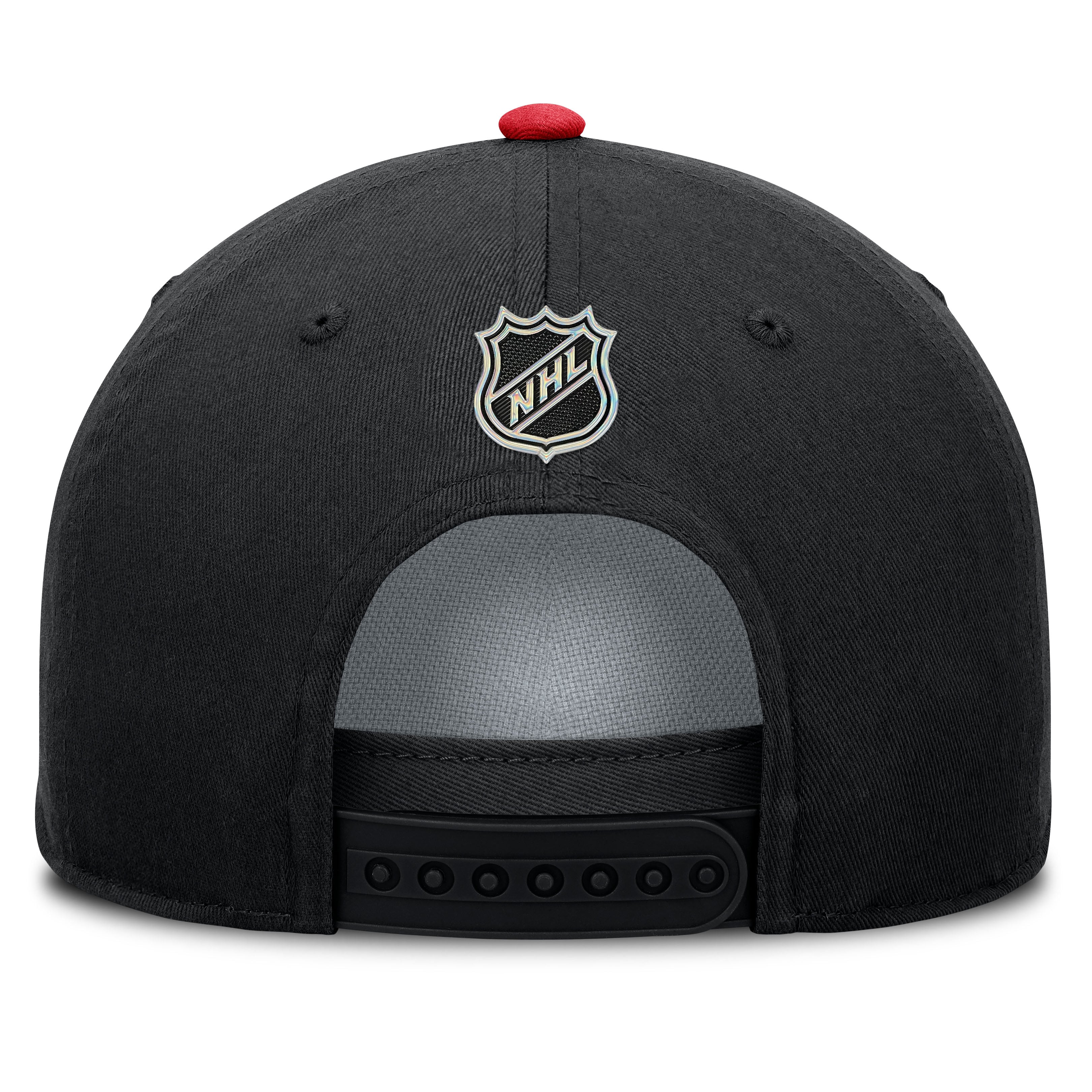 Men's Fanatics Red/Black Ottawa Senators Authentic Pro Rink A-Frame Adjustable Hat
