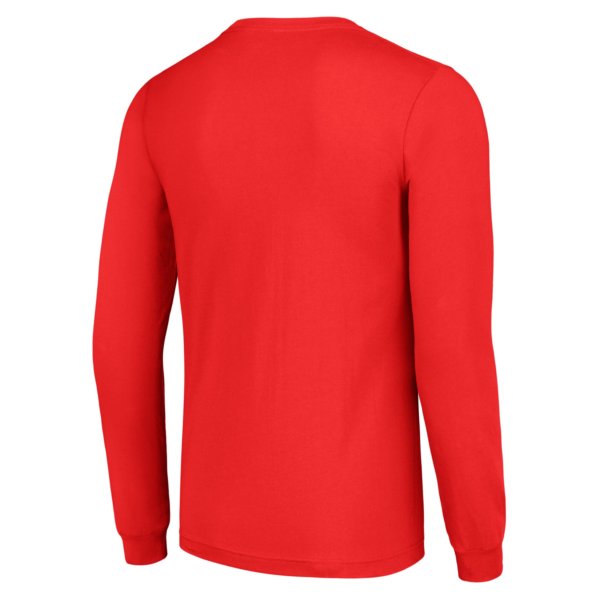 Men's Starter Red Ottawa Senators Logo Long Sleeve T-Shirt
