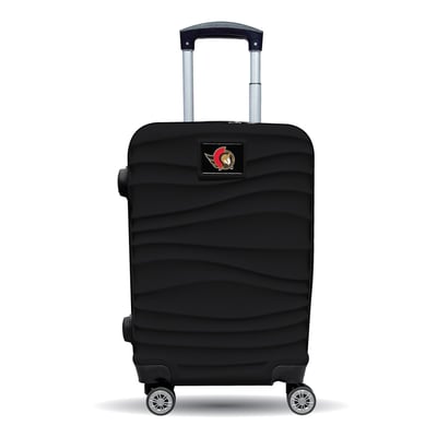 Ottawa Senators MOJO Black Color Blitz Carry-On Hardcase Spinner Luggage
