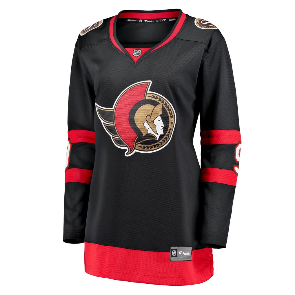 Fanatiques féminines de marque Josh Norris Black Ottawa Senators 2020/21 Home Breakaway - Maillot de joueur