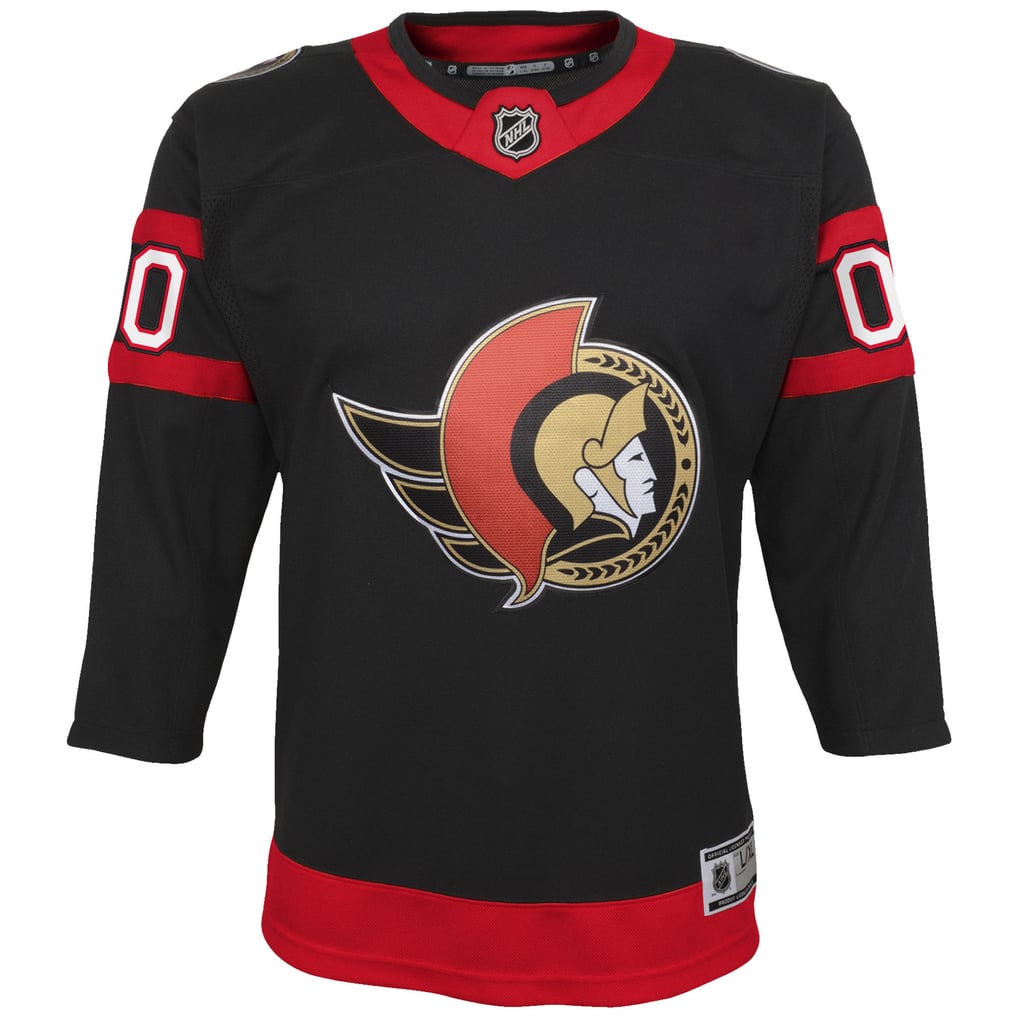 Youth Ottawa Senators Black 2020/21 Home - Premier Custom Jersey
