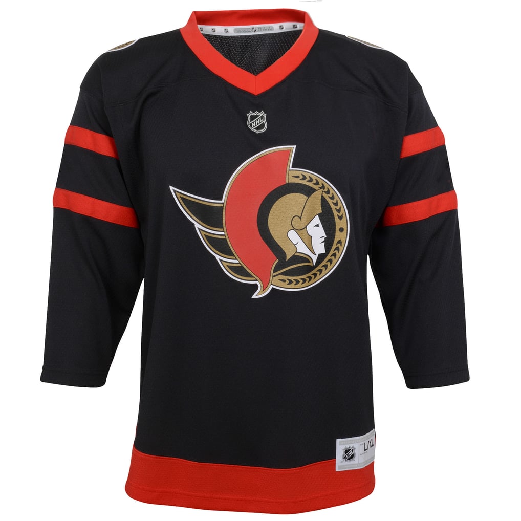 Youth Ottawa Senators Black 2020/21 Home - Replica Custom Jersey
