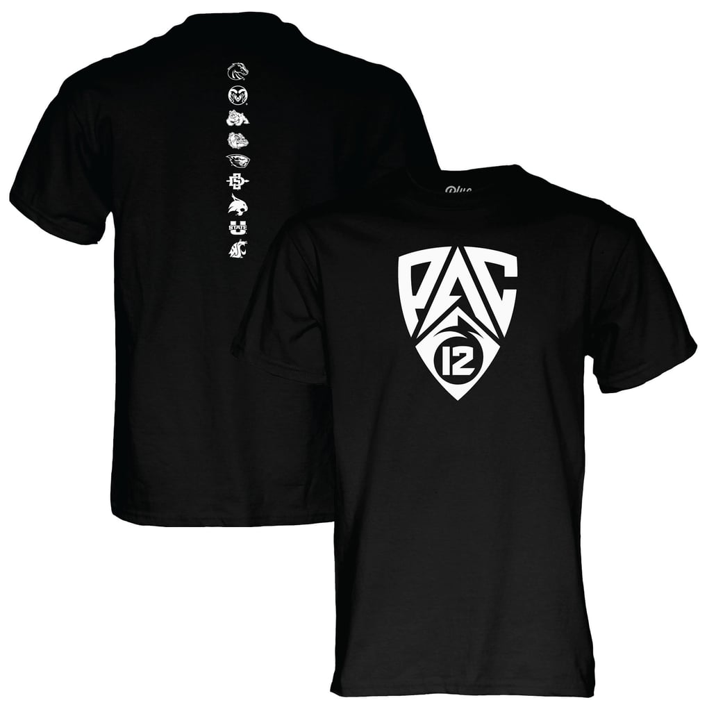 Pac-12 Conference Blue 84 Unisex All-Team T-Shirt - Black