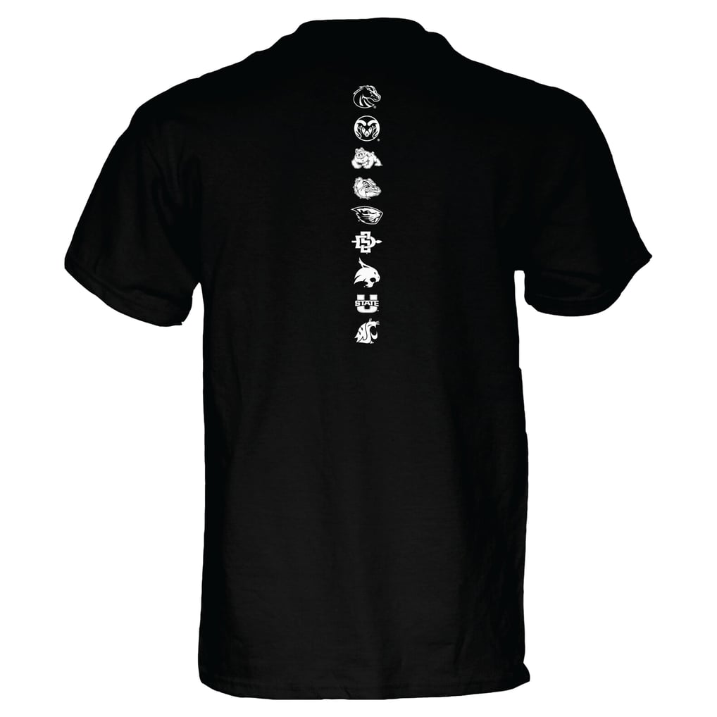 Pac-12 Conference Blue 84 Unisex All-Team T-Shirt - Black
