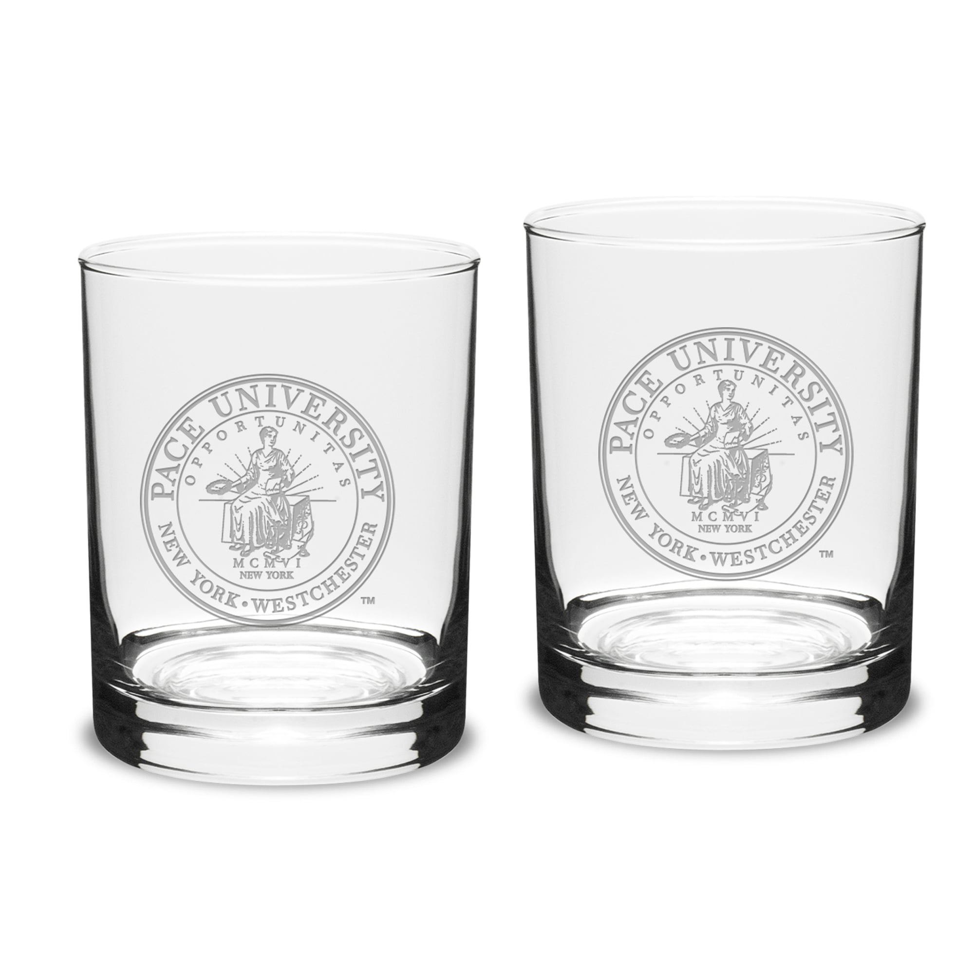 Glass Setter Pace University Setters 14oz. 2-Piece Classic Double Old-Fashioned ...