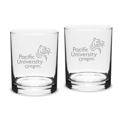 Pacific Boxers Team Design 14oz. Classic Double Old Fashion Glass Set