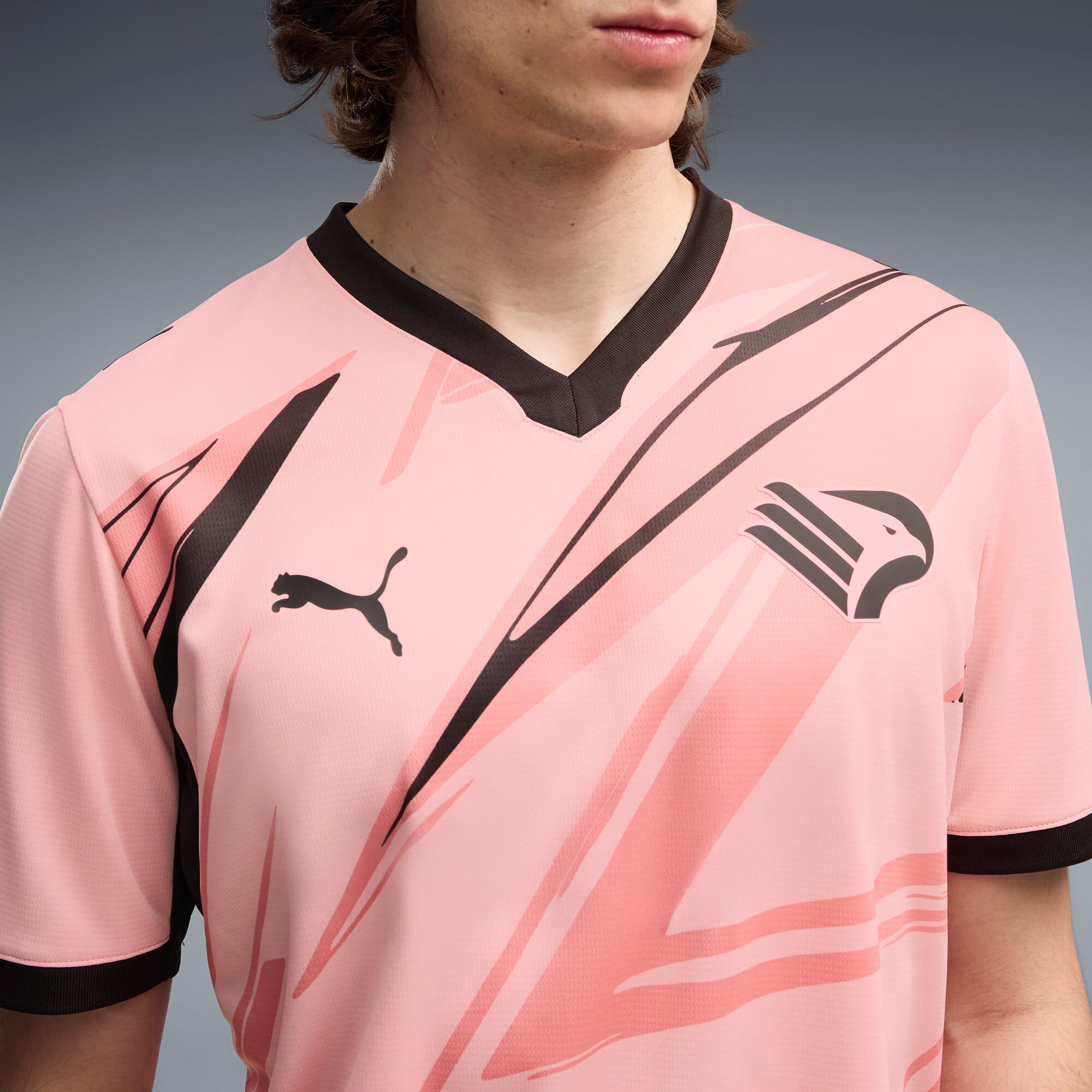 Men's Puma Light Pink Palermo 2026/27 Home Replica Jersey