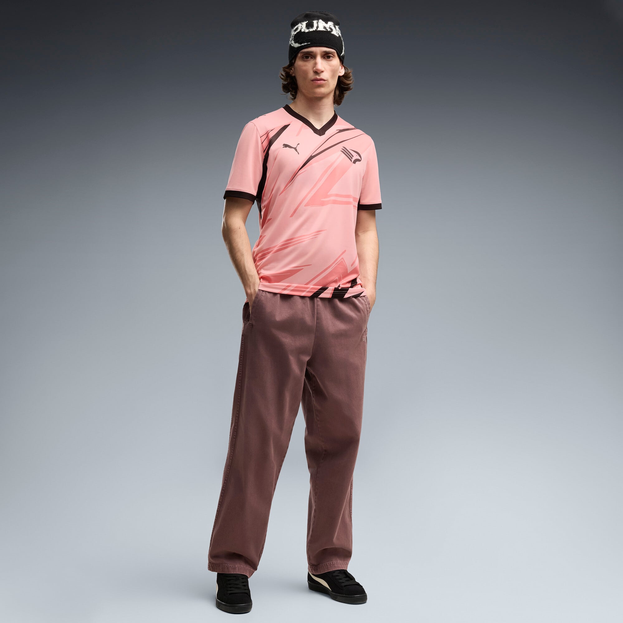 Men's Puma Light Pink Palermo 2026/27 Home Replica Jersey