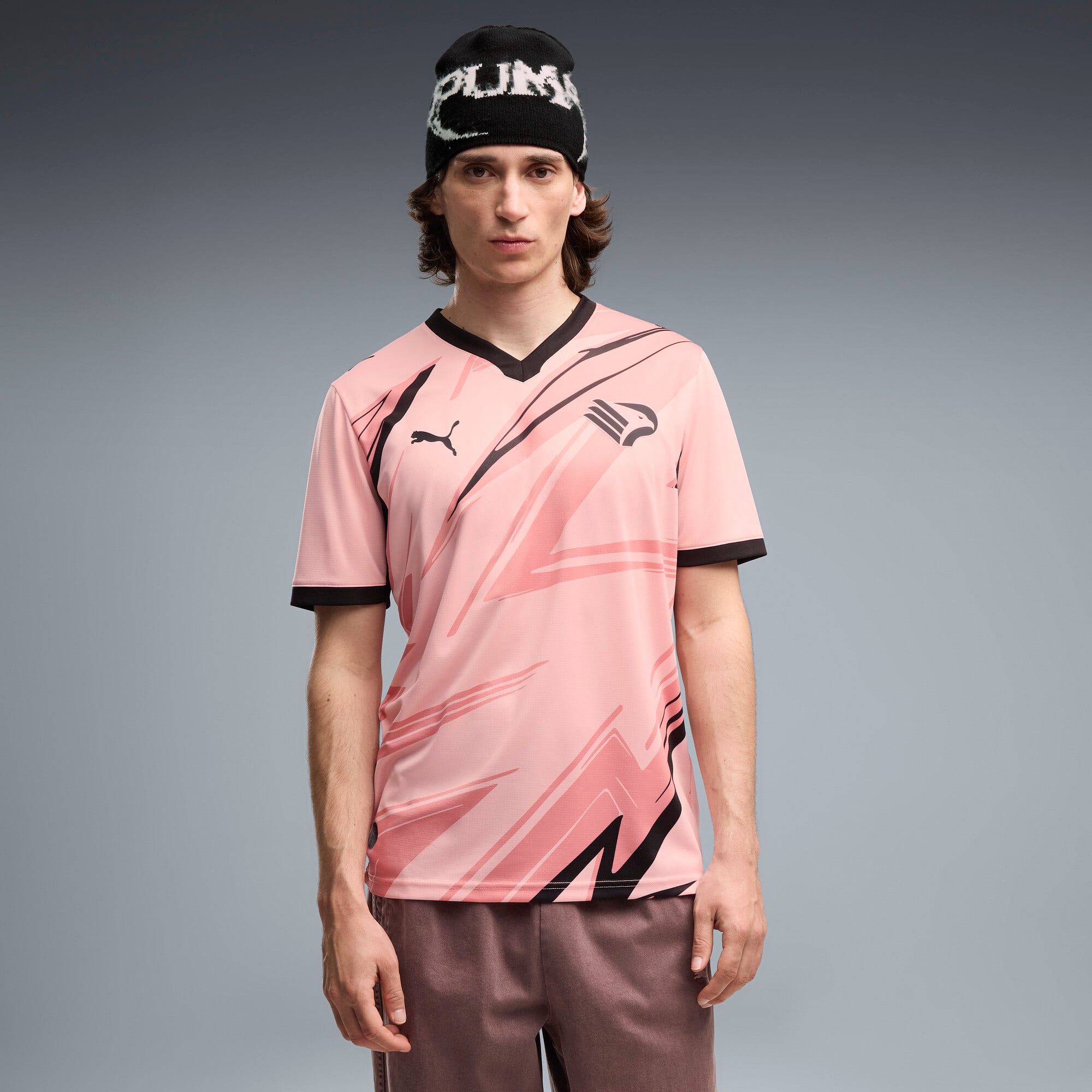 Men's Puma Light Pink Palermo 2026/27 Home Replica Jersey