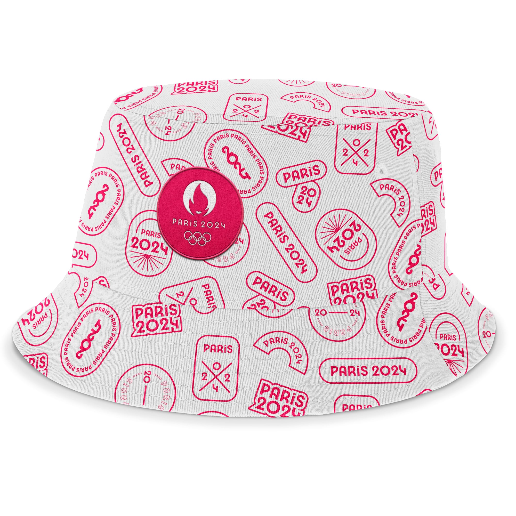 WHITE ALL OVER PRINT BUCKET HAT New Era Cap Golf Club All Over Print Bucket Hat Hat main image 3
