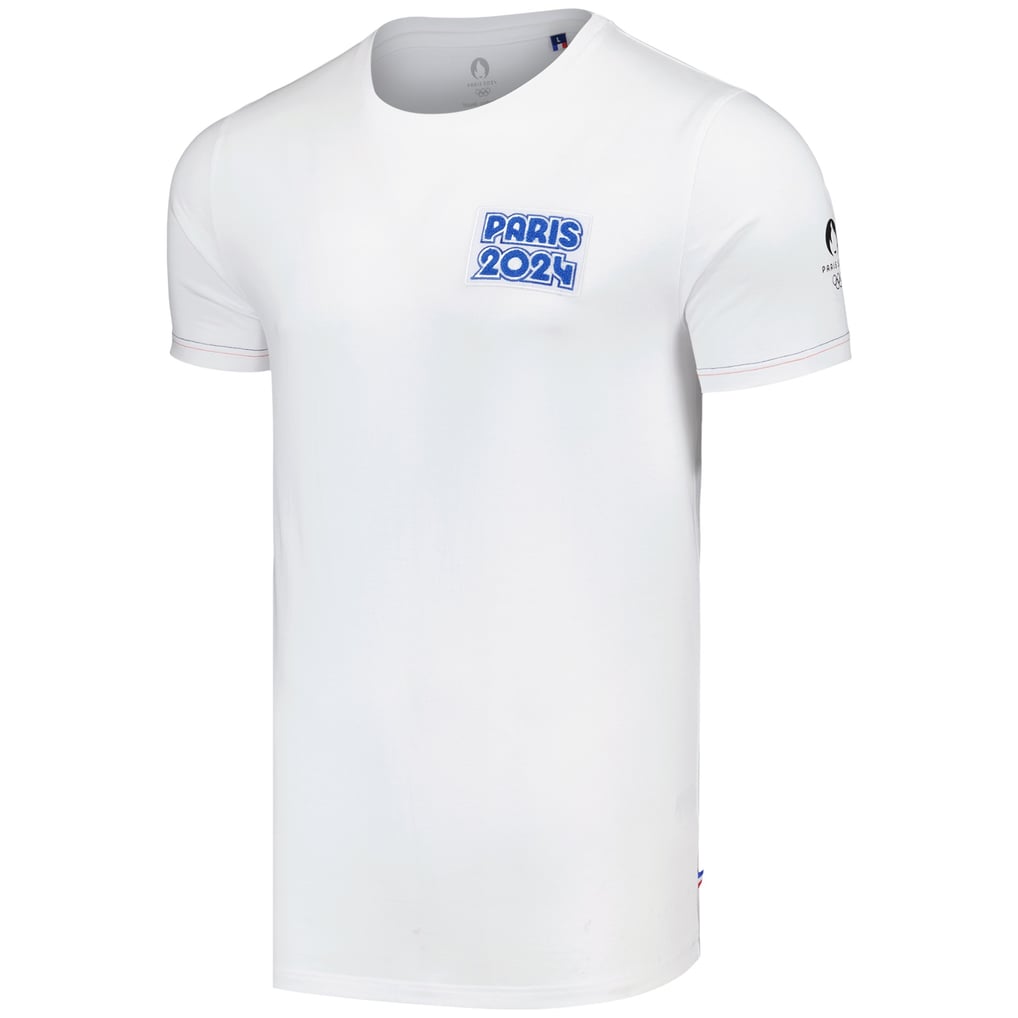 T-shirt Paris 2024 Blanc - Taille S/M/L/XL - Neuf Avec étiquette - Jeux Olympiques