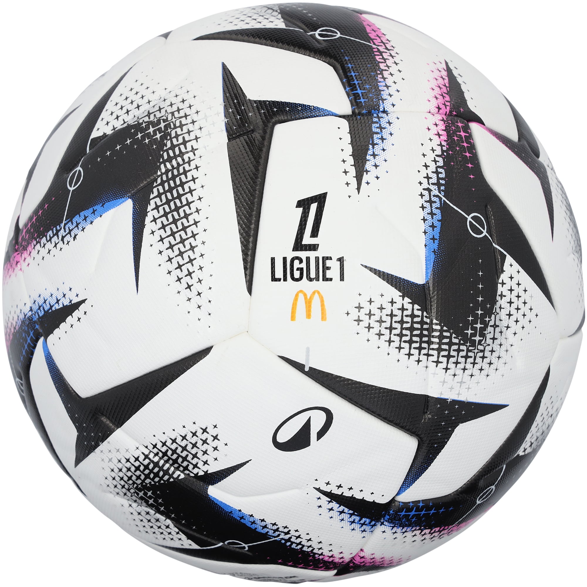 Achraf Hakimi Paris Saint-Germain Autographed Kipsta White and Black Team Soccer Ball