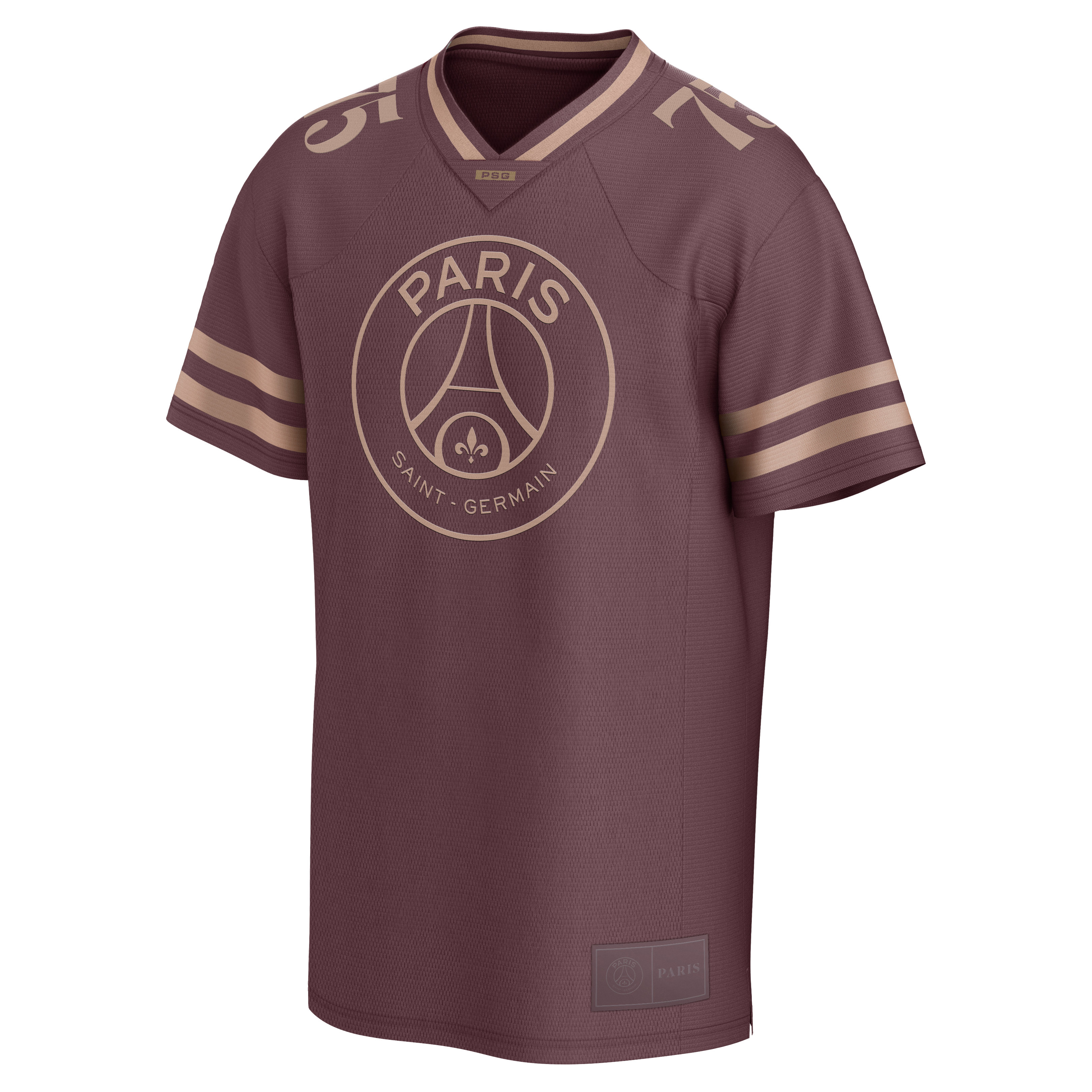 Men's Fanatics Burgundy Paris Saint-Germain Fashion Mesh Jersey