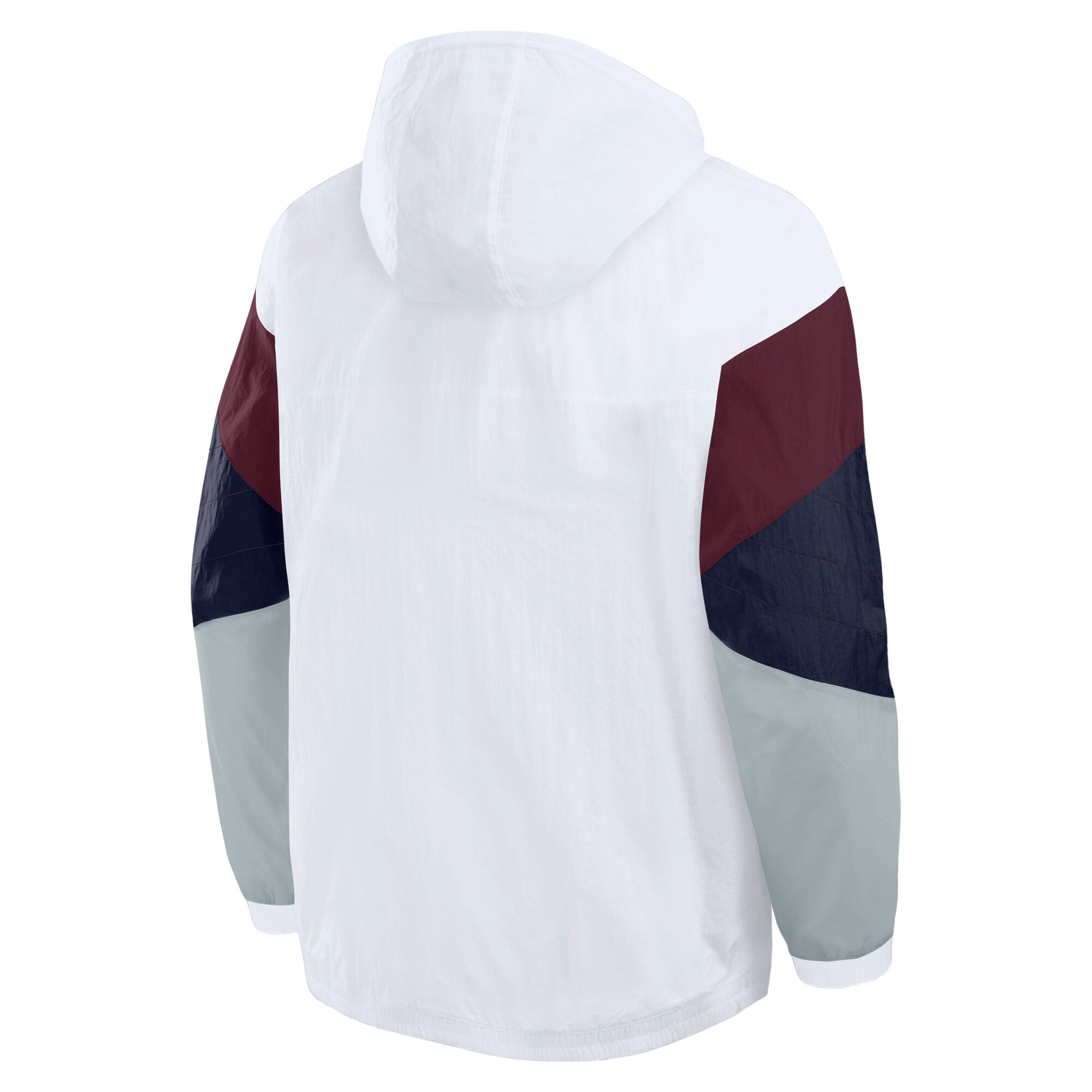 Veste de survêtement à capuche zippée au quart tour blanche Fanatics pour homme, Paris Saint-Germain