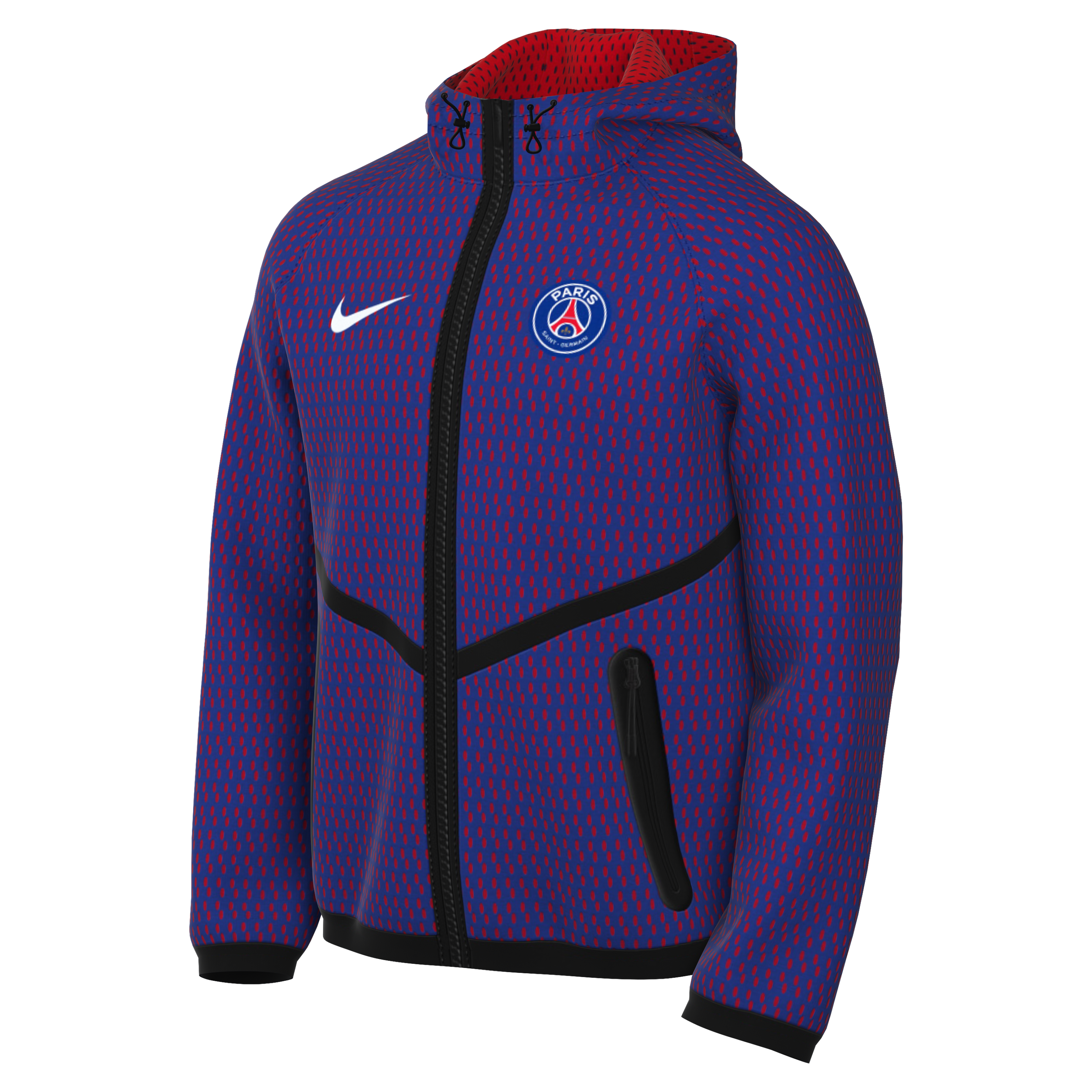 Men's Nike Blue Paris Saint-Germain 2026/27 Anthem Dri-FIT Full-Zip Hooded Jacket