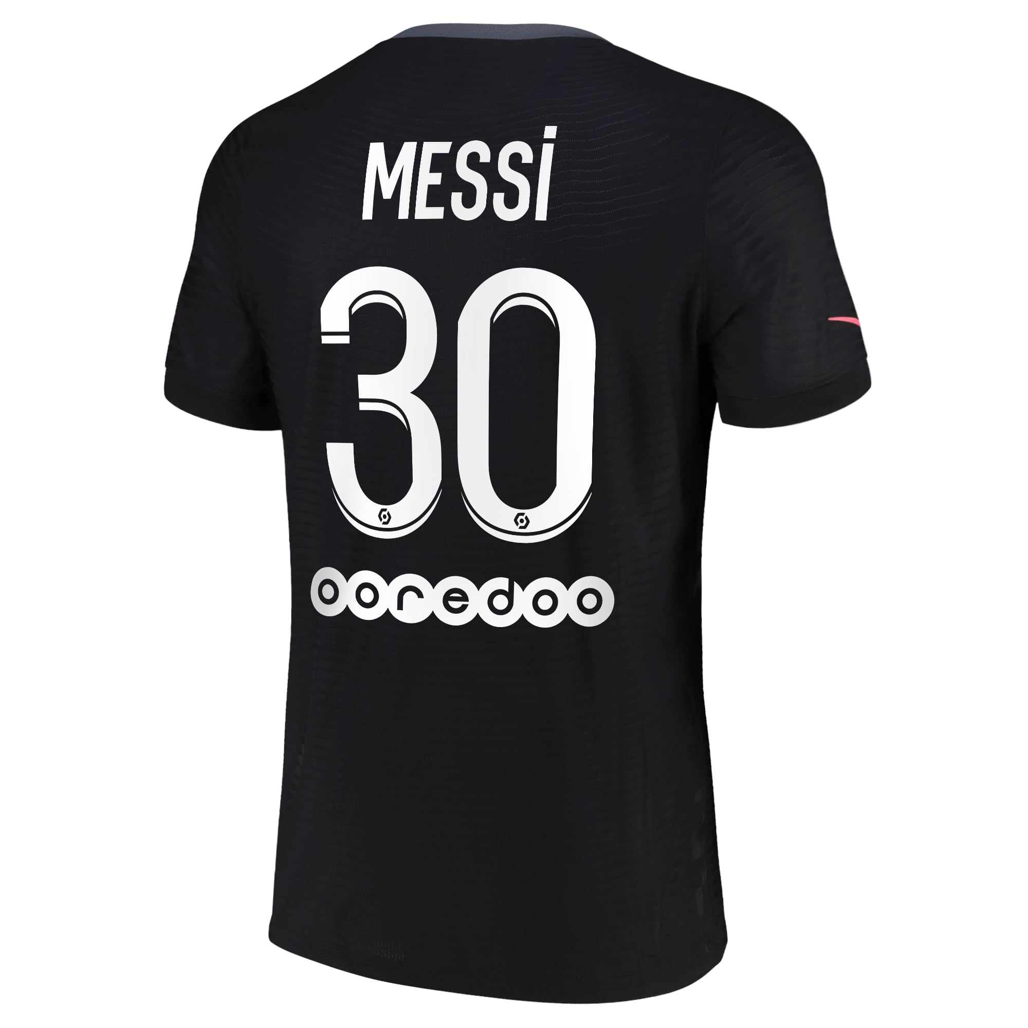 Men's Nike Lionel Messi Black Paris Saint-Germain 2021/22 Third