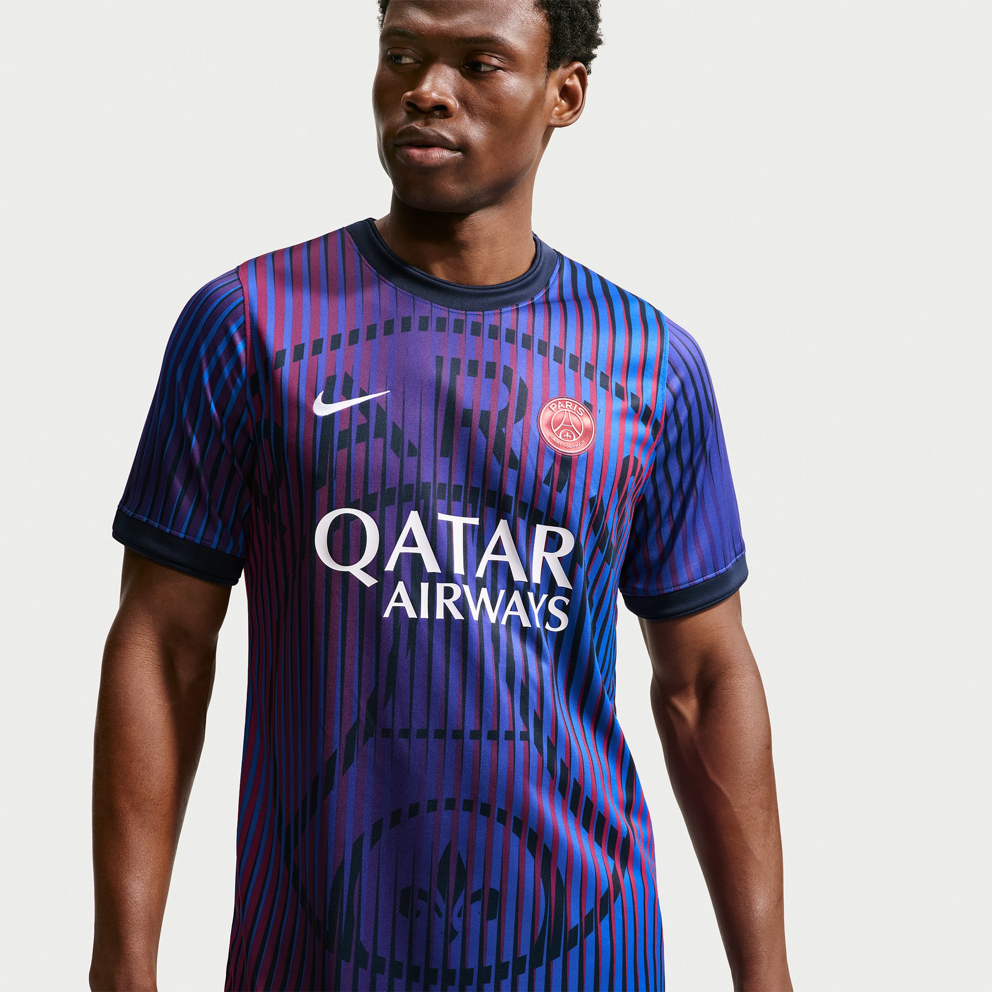 Men's Nike Navy Paris Saint-Germain 2026/27 Away Dri-FIT Pre-Match Top