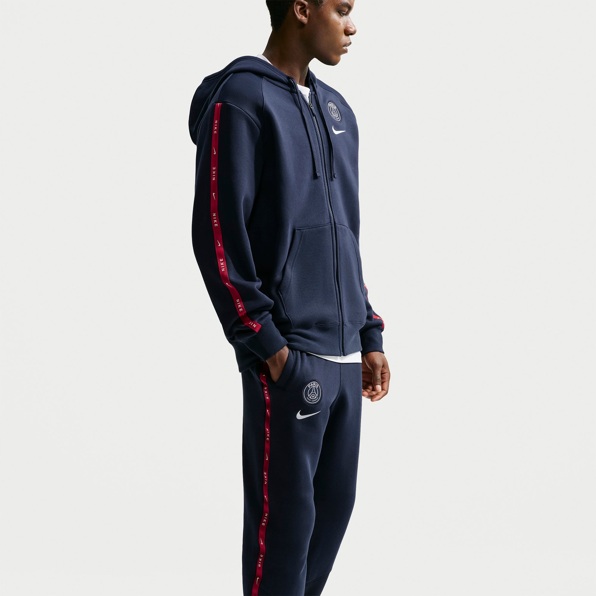 Pantalon de jogging en polaire Nike Paris Saint-Germain Club bleu marine pour homme