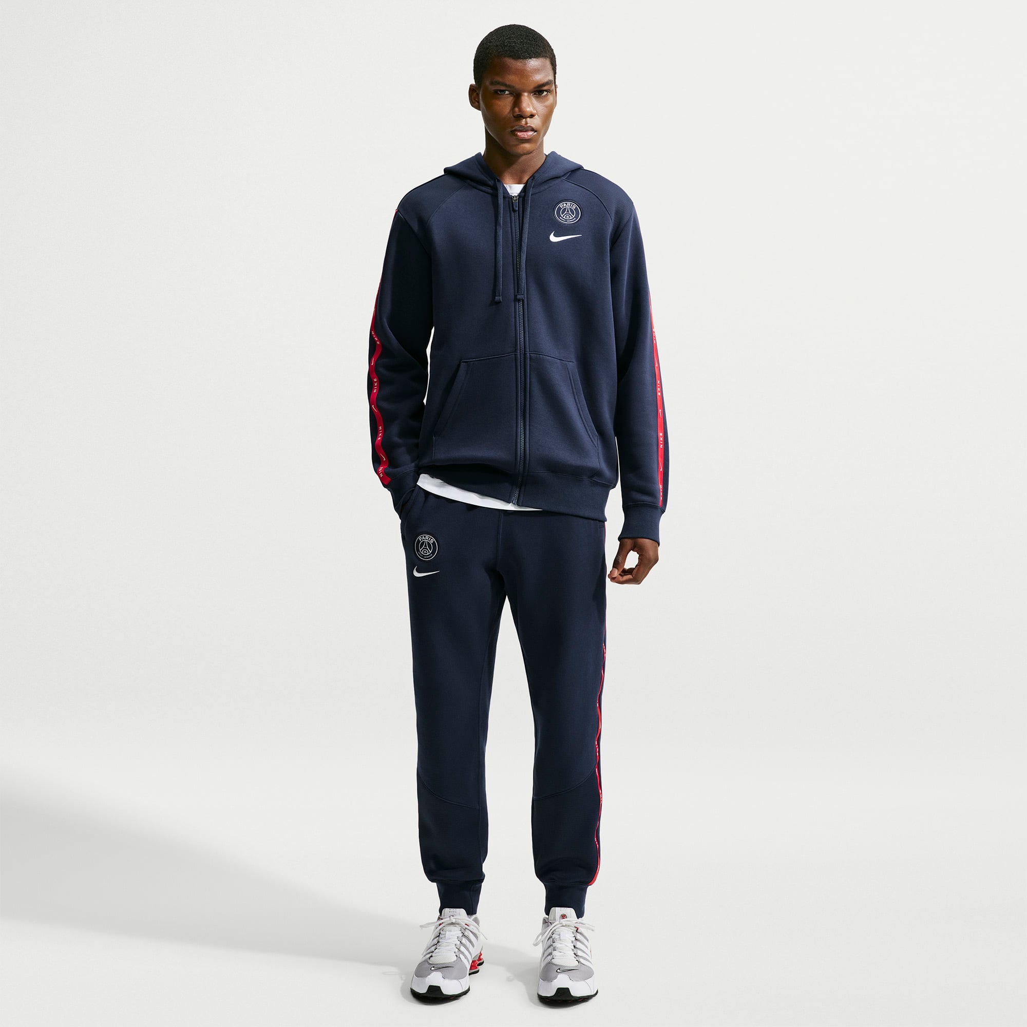 Pantalon de jogging en polaire Nike Paris Saint-Germain Club bleu marine pour homme