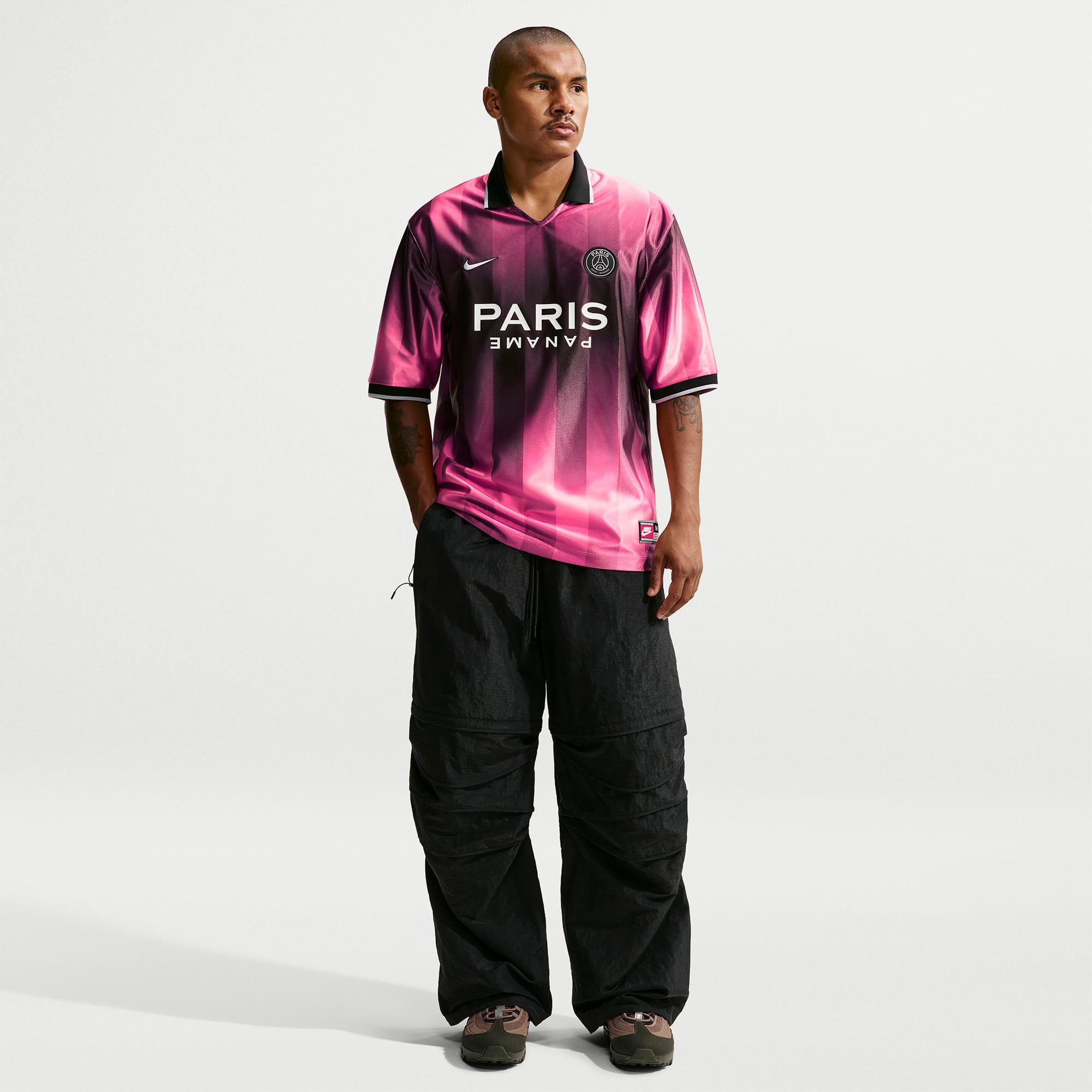 Maillot Nike rose Paris Saint-Germain Dri-FIT Energy Lifestyle pour homme