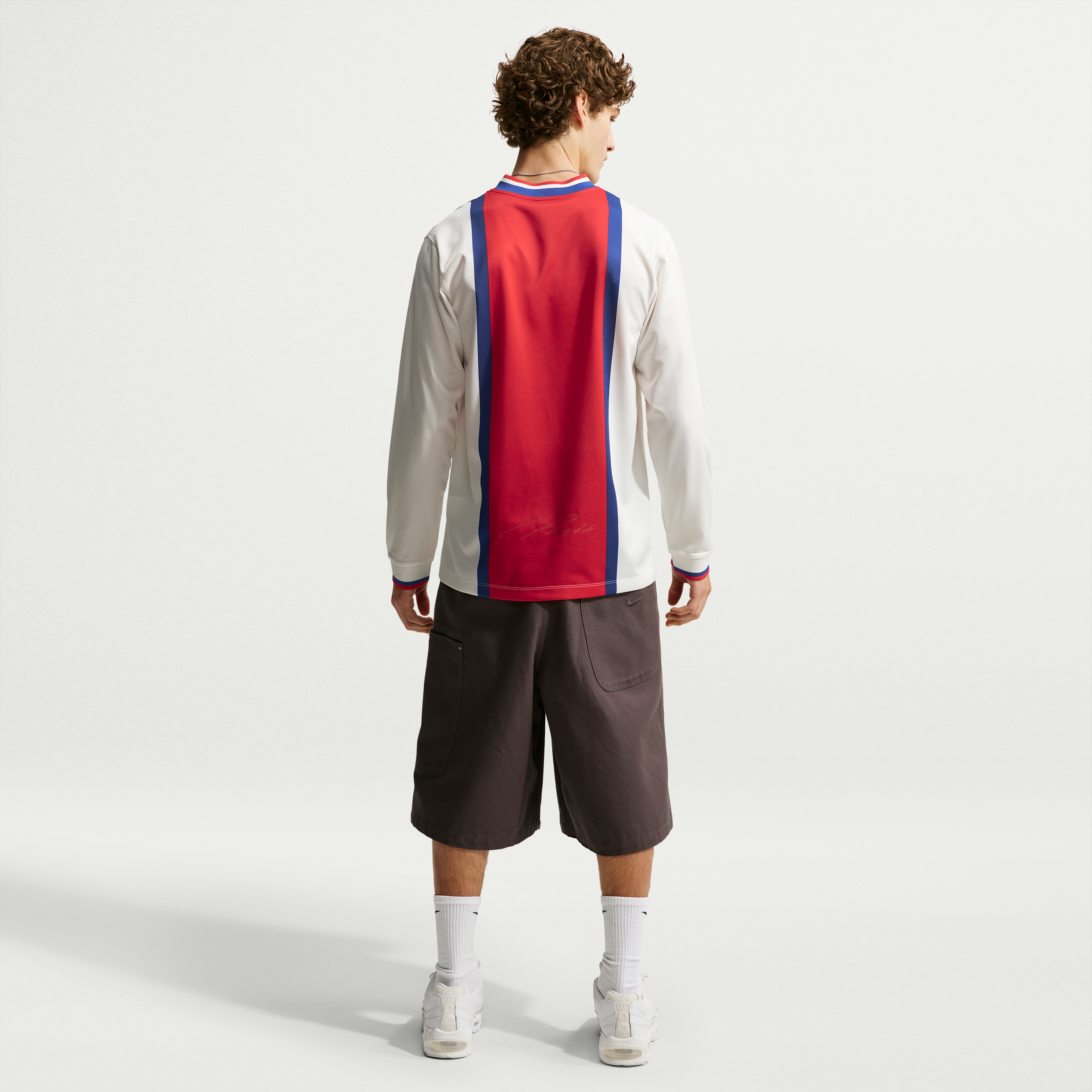 Maillot de sport Nike rouge Paris Saint-Germain 2026/27 extérieur à manches longues pour homme