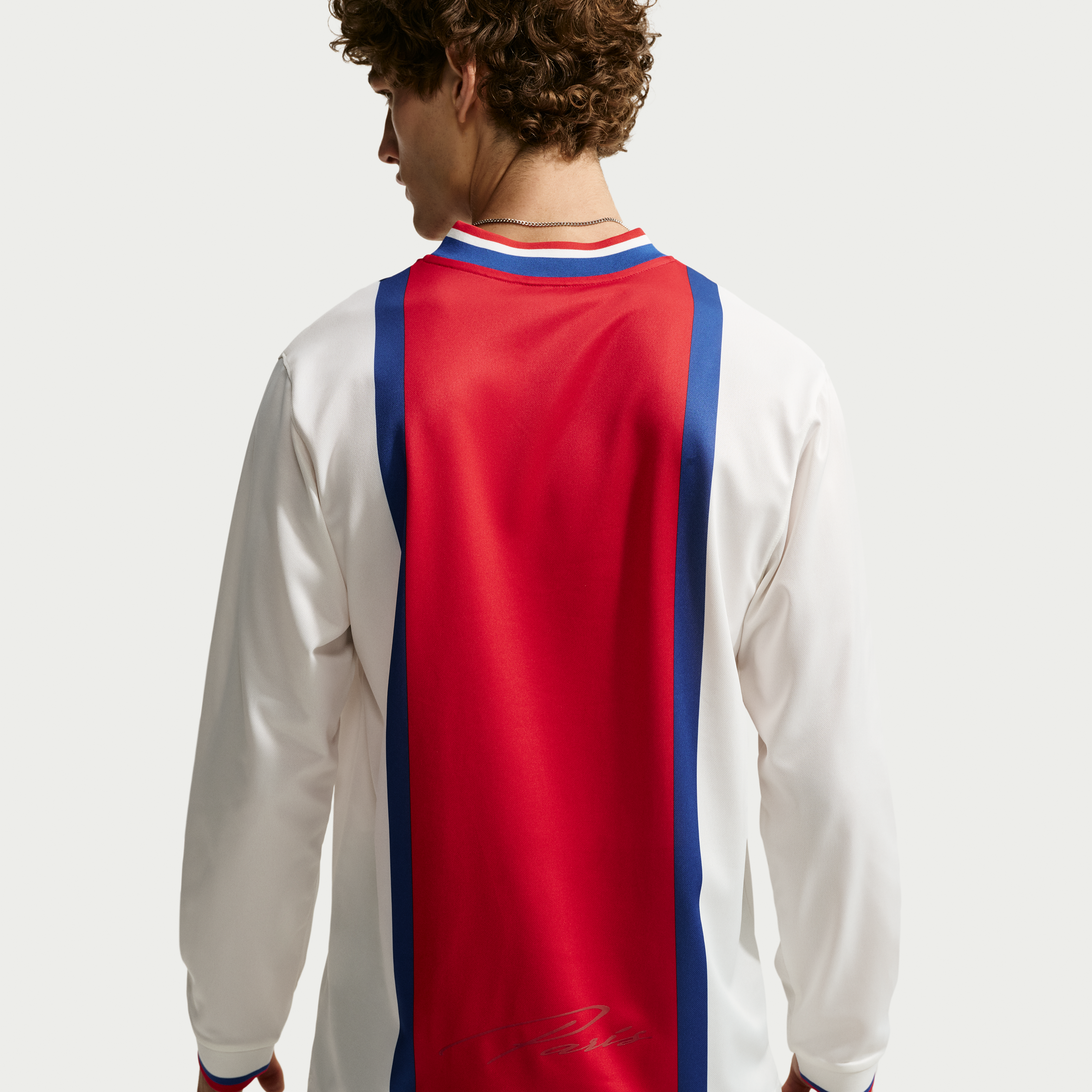 Maillot de sport Nike rouge Paris Saint-Germain 2026/27 extérieur à manches longues pour homme