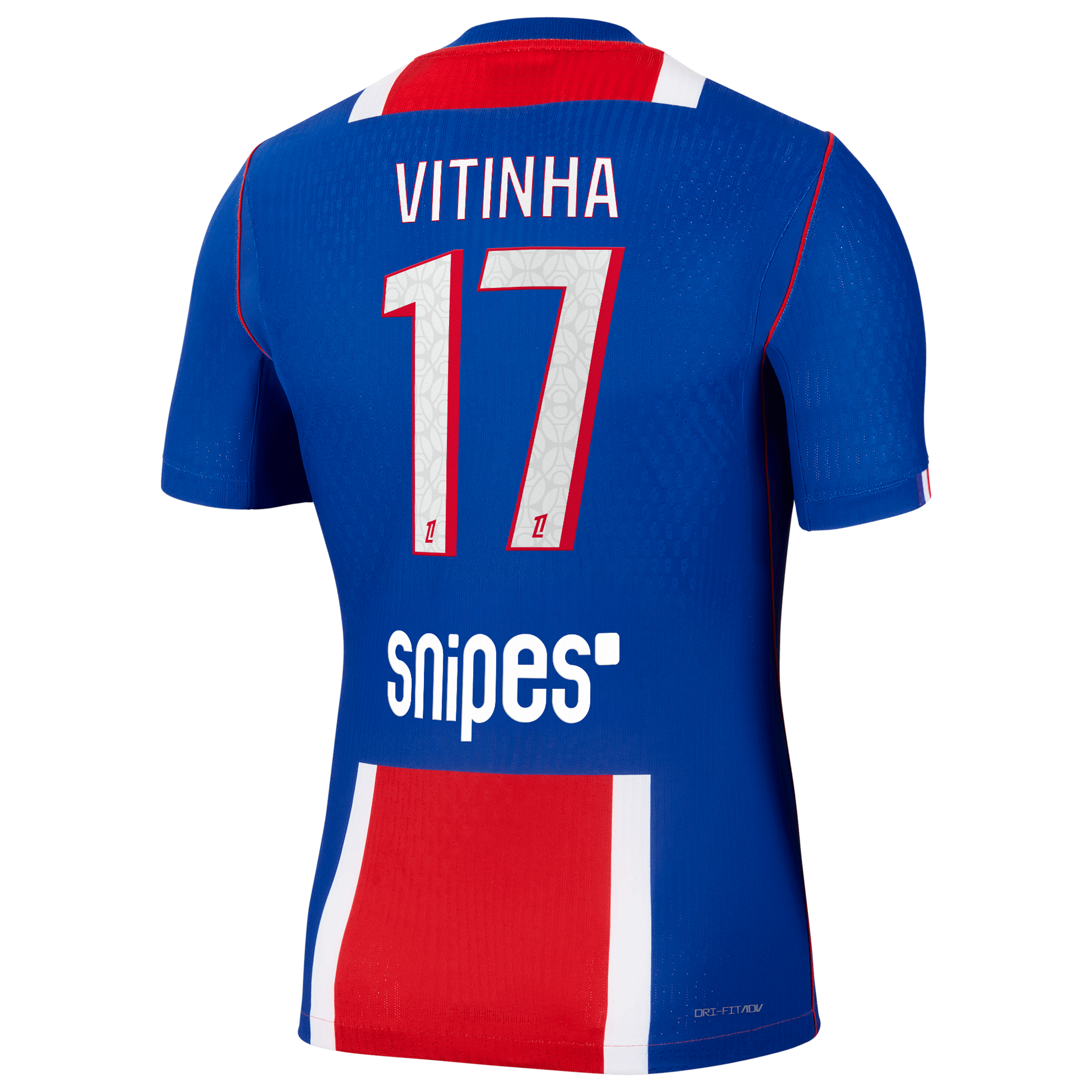 Men's Nike Vitinha Blue Paris Saint-Germain 2026/27 Home Match Authentic Jersey