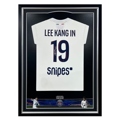 Paris Saint-Germain 25/26 Away Signed Shirt - Lee Kang-In