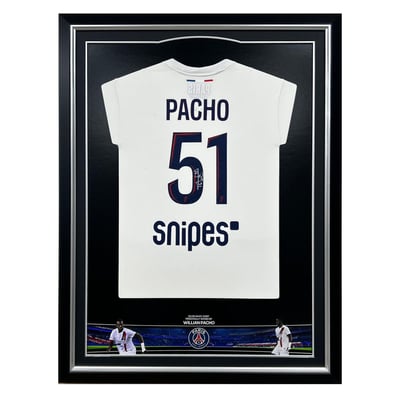 Paris Saint-Germain 25/26 Away Signed Shirt - Pacho