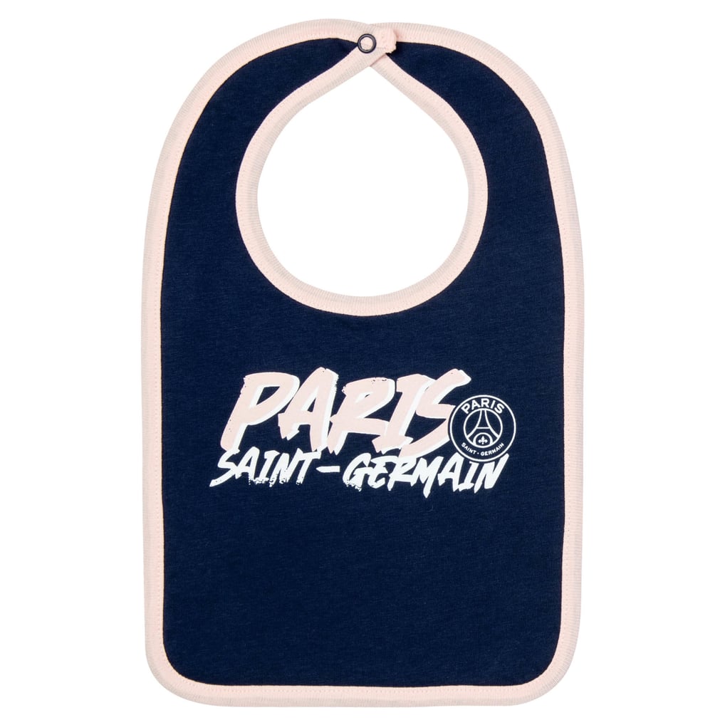 Paris Saint-Germain Lot De 2 Bavoirs Bébé Officiel PSG – 100% Coton Collection Licenciée