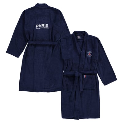 Paris Saint-Germain Crest Bathrobe - Blue - Adults