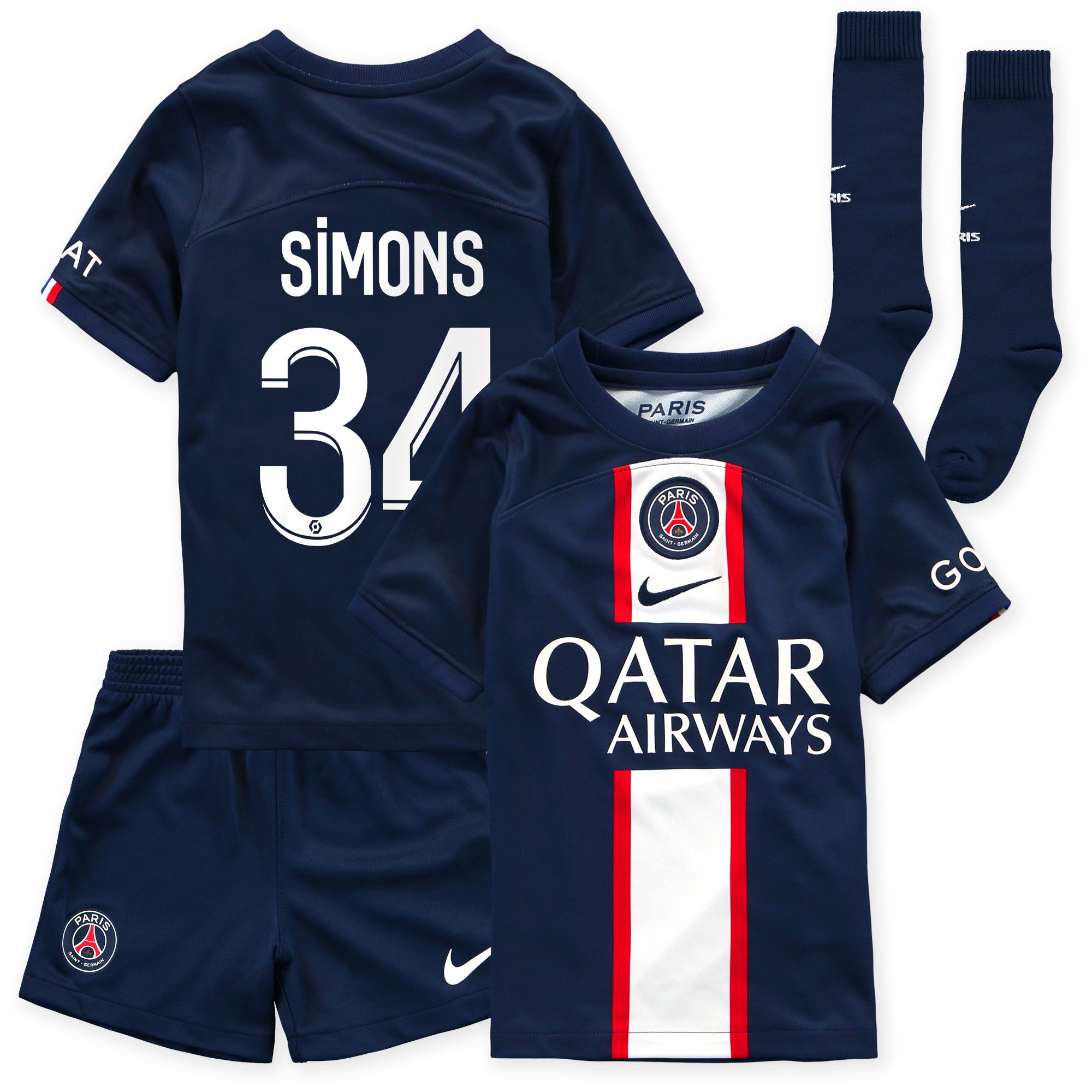 Paris Saint-Germain Home Stadium Kit 