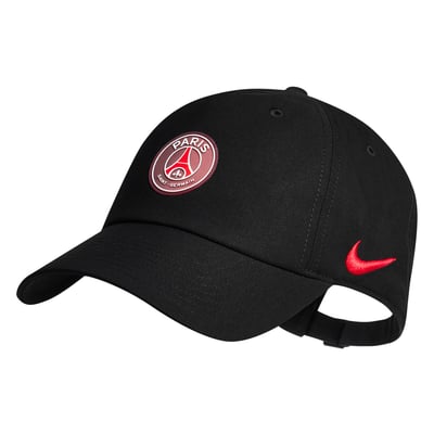 Paris Saint-Germain Nike Club 5Panel Cap - Black