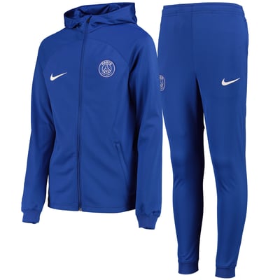 Paris Saint-Germain Strike Tracksuit With Hood - Royal Blue - Kids