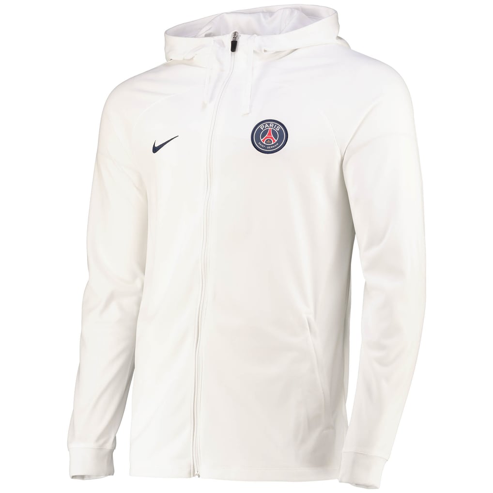 Paris Saint-Germain Strike Tracksuit With Hood - White