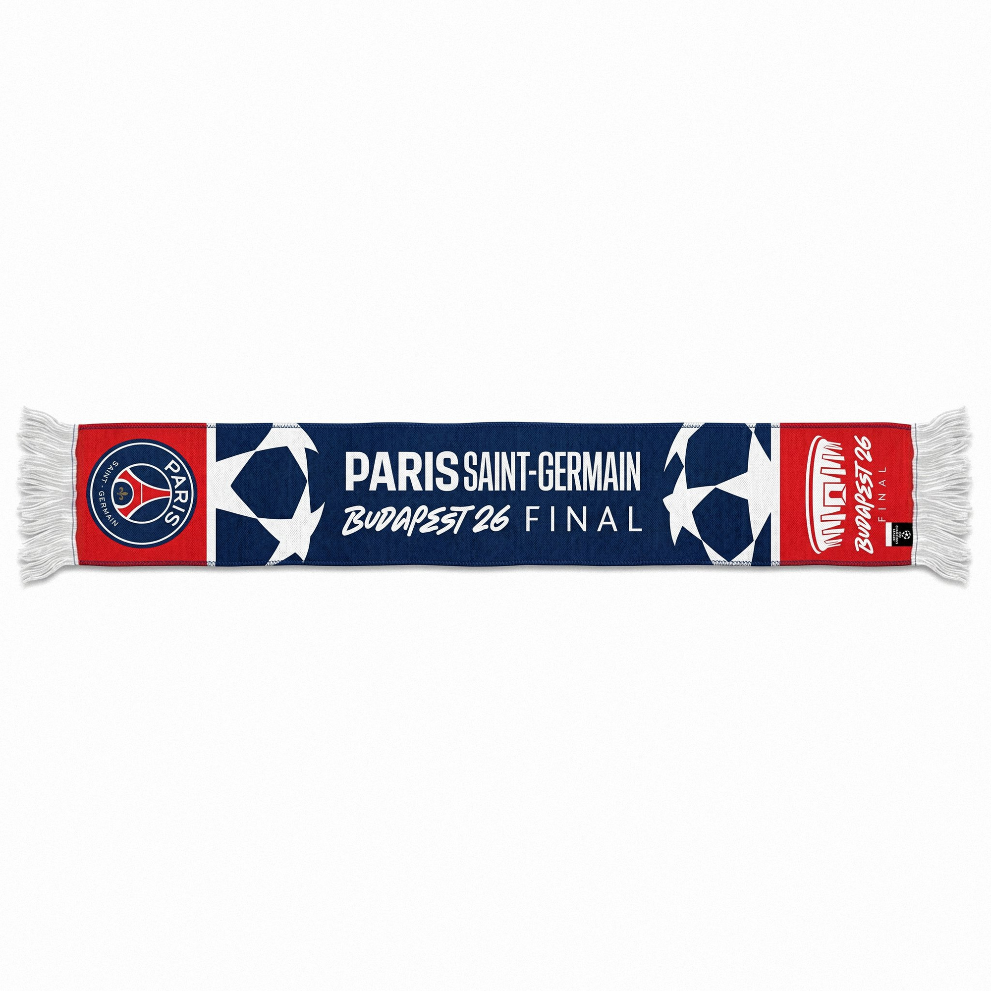 Paris Saint-Germain UCL Finalist Budapest 2026 Scarf - Navy