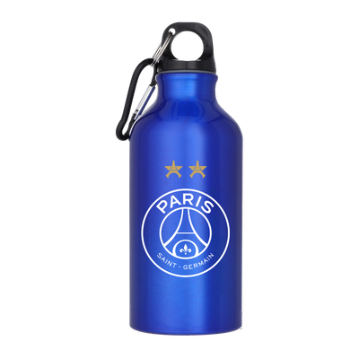 PSG 2 Star Aluminium Drink Bottle - 400ml - Blue