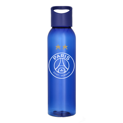 PSG 2 Star Plastic Drink Bottle - 650ml - Blue