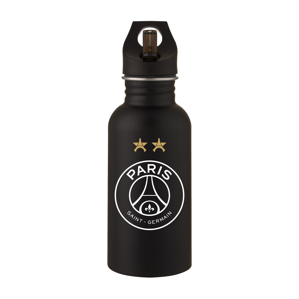 PSG 2 Star Stainless Steel Drink Bottle - 500ml - Black