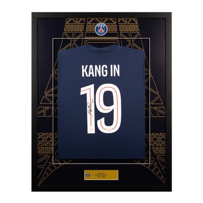 PSG 2025-26 Signed Home Shirt - Lee Kang In - Limited 1 of 1