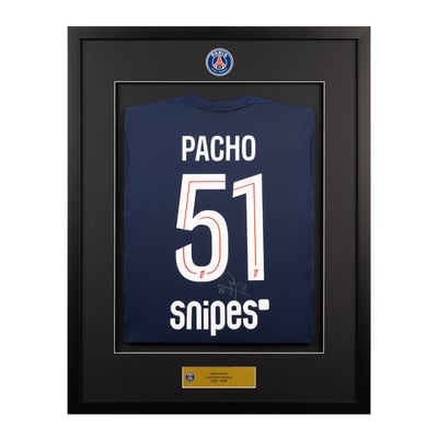 PSG 2025-26 Signed Home Shirt - Pacho