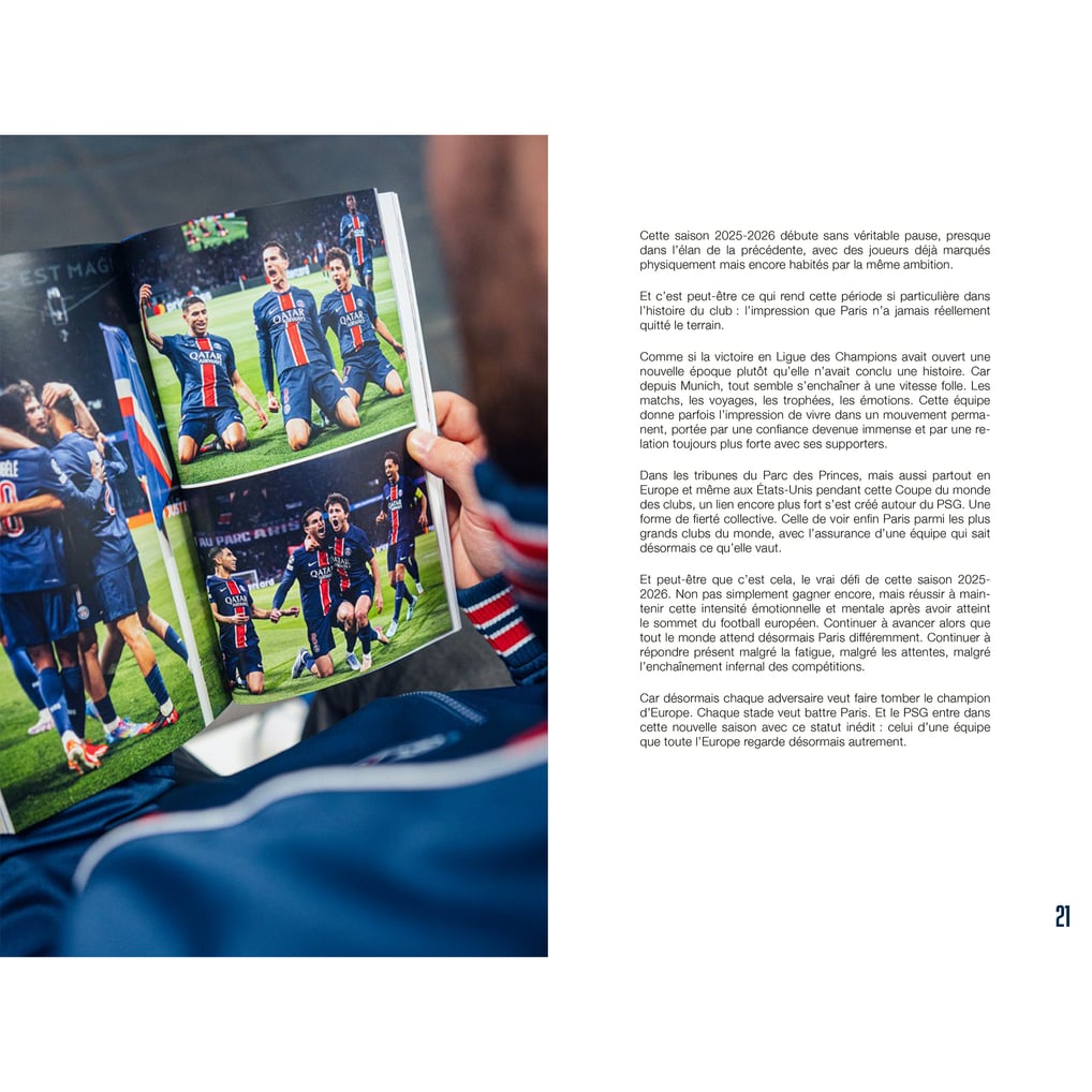 PSG Back to Back Official Book
