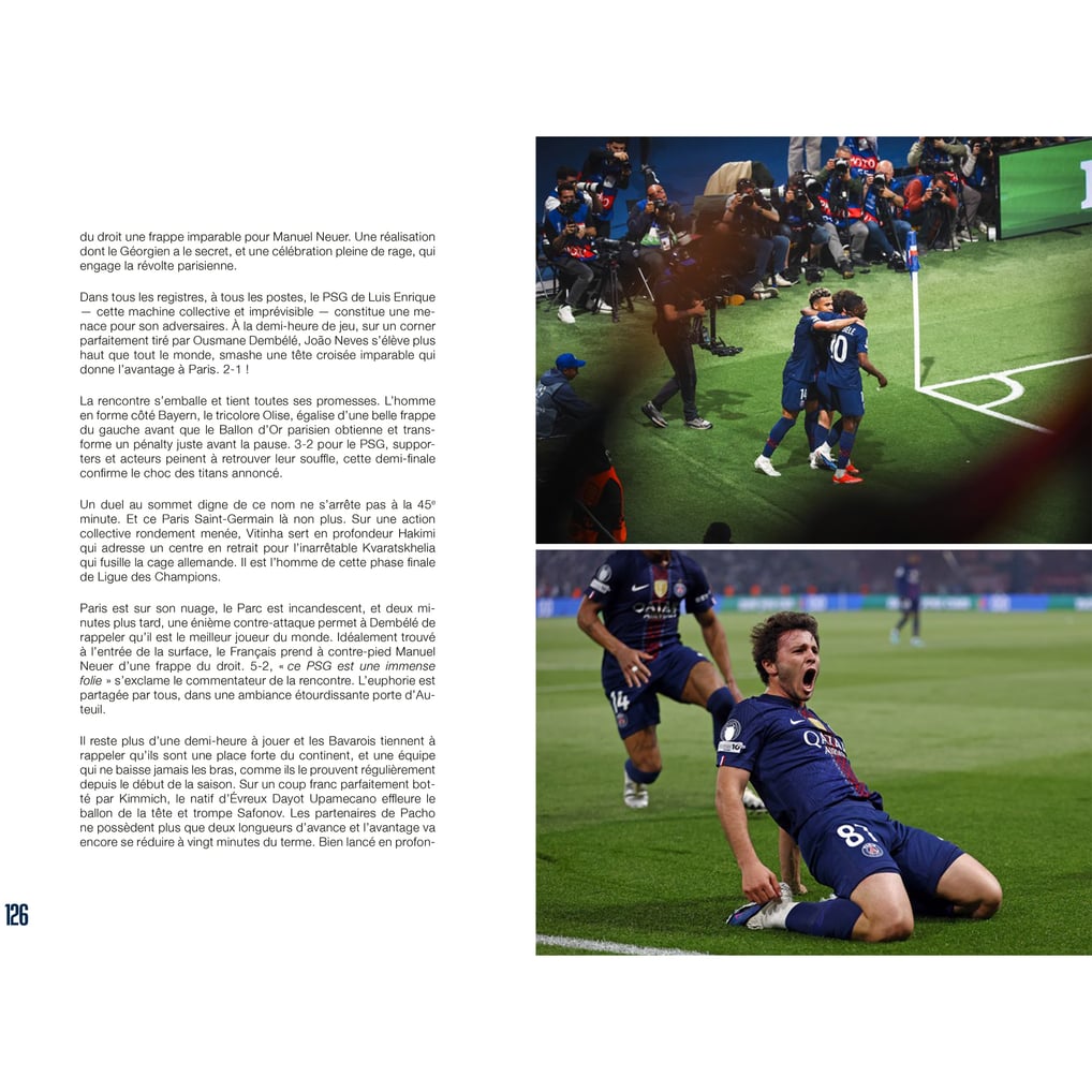 PSG Back to Back Official Book