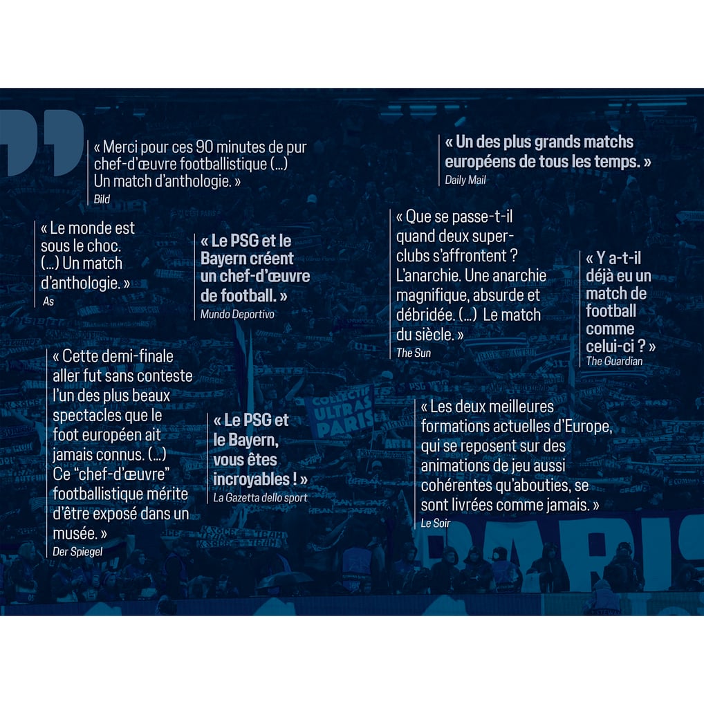 PSG Back to Back Official Book