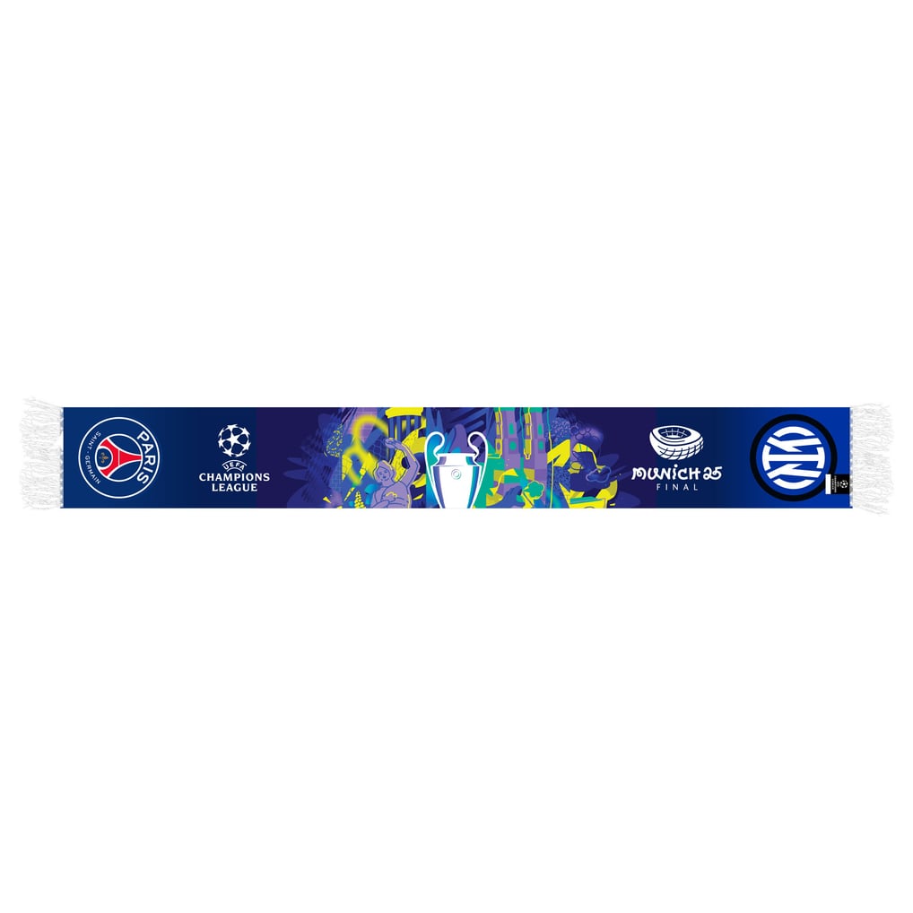 Écharpe PSG Collection Officielle Paris Saint-Germain - Taille 140 Cm - Écharpe Supporter Officielle